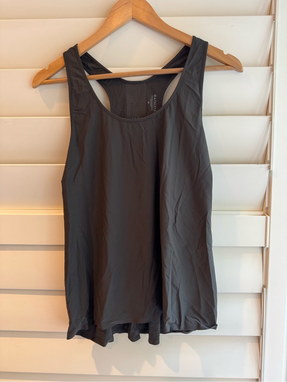 Athleta women’s dark green Racerback Tank